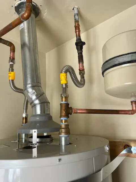 Water heater installation and plumbing repair in Providence Crossing